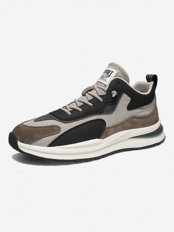 Letter Colorblock Running Shoes
