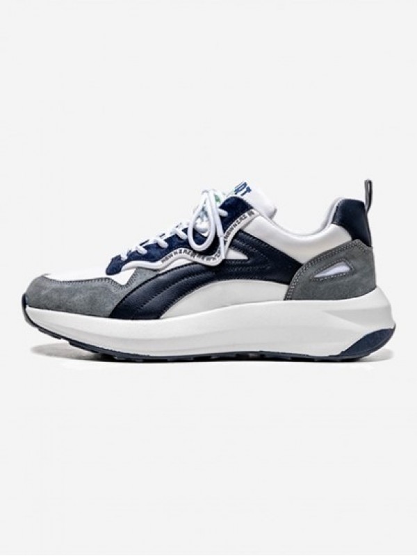 Colorblock Chunky Style Lace UP Sports Sneakers