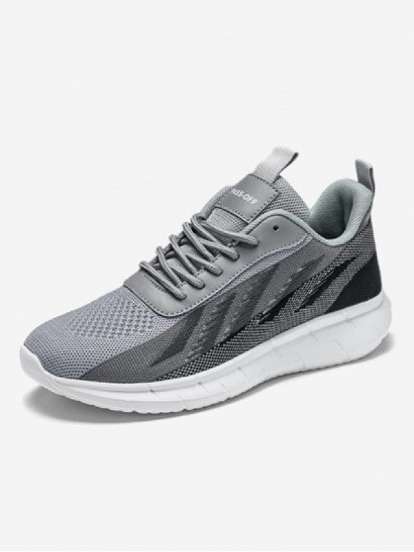 Colorblock Breathable Running Shoes