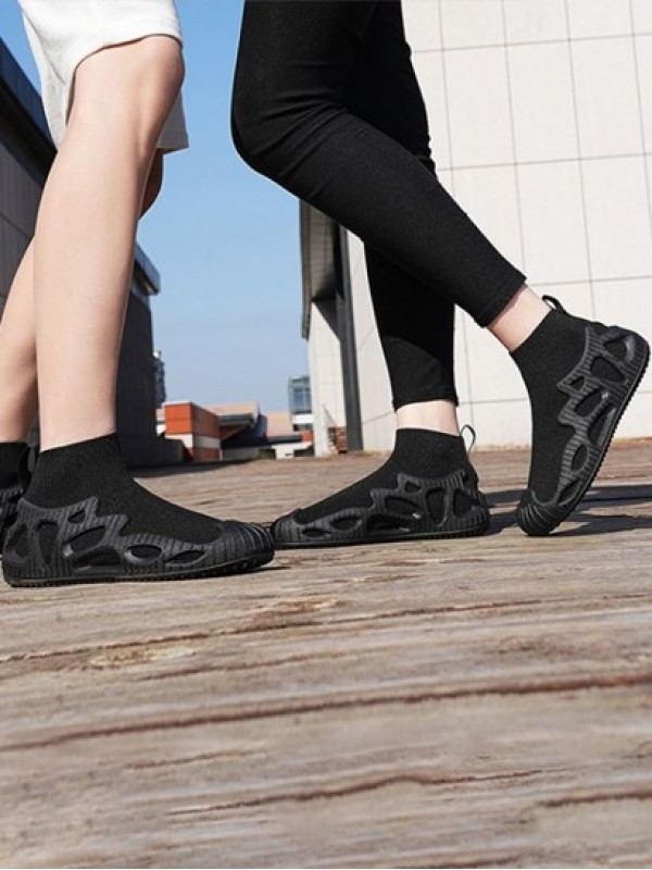Hollow Out Stretchy Sock Shoes