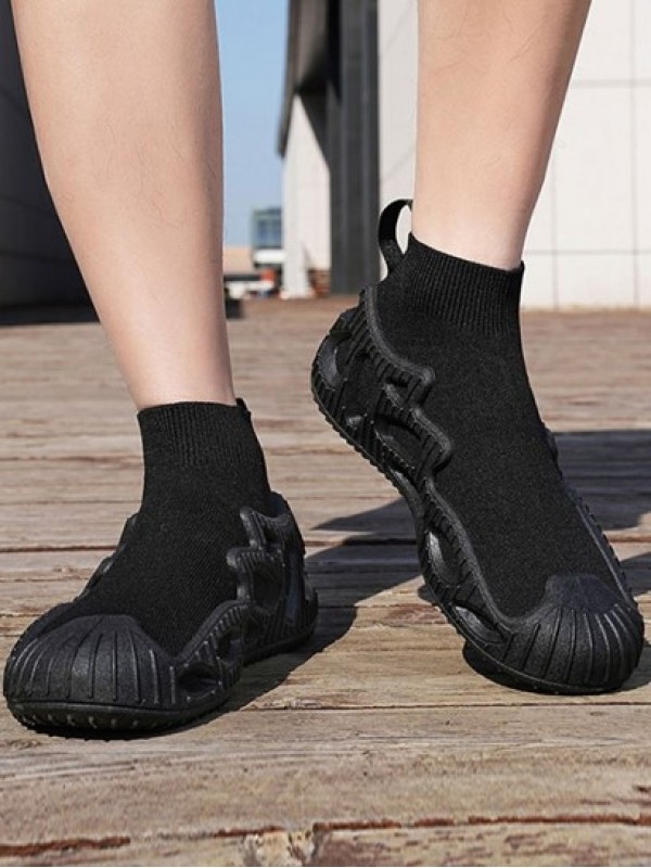 Hollow Out Stretchy Sock Shoes