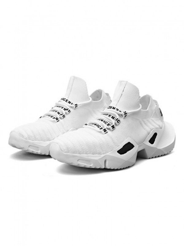 Letter Tape Thick Bottom Running Shoes