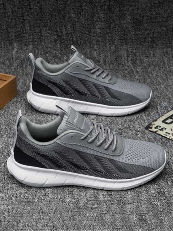 Colorblock Breathable Running Shoes